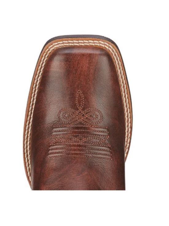 Ariat Women's Yukon Brown Square Toe Boot - Picture 2 of 12